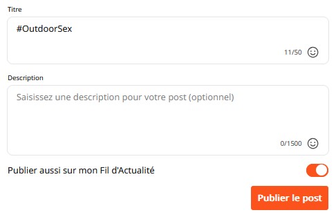 Publier Post