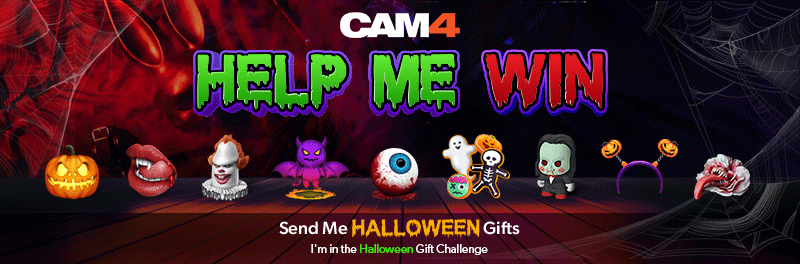 Help Me Win the CAM4 Halloween Gift Contest