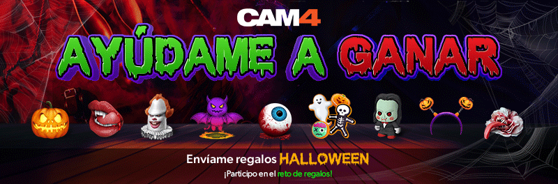 Ayúdame a ganar el Concurso de Regalos de Halloween de CAM4
