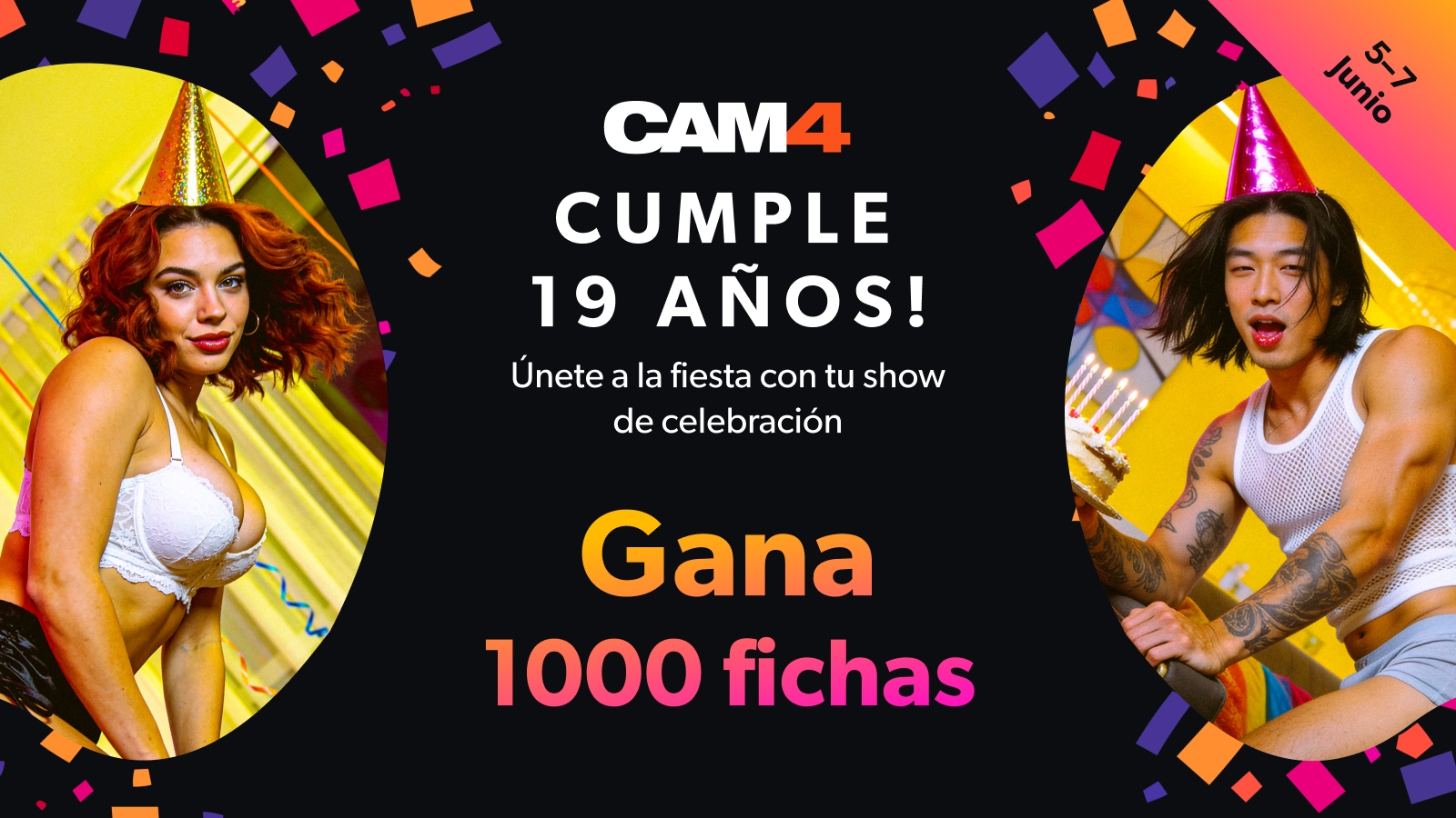 CAM4 Birthday Bash ES