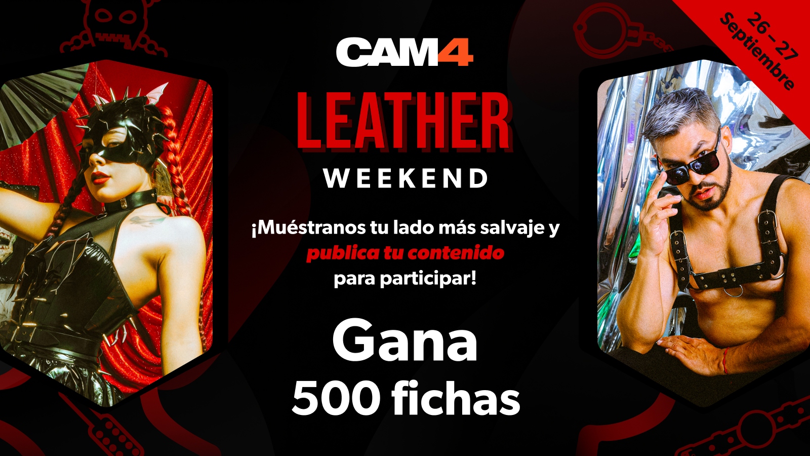 CAM4 Leather Weekend - September 26-27