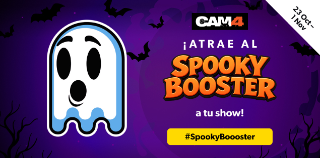 ¡Atención, llega el Spooky BOOOster!