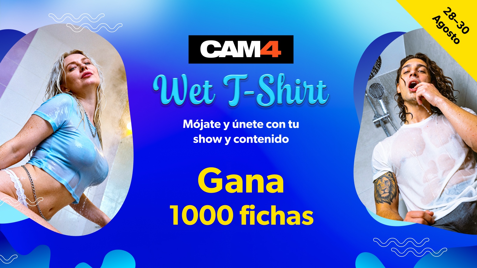 Wet T-Shirt Contest on CAM4