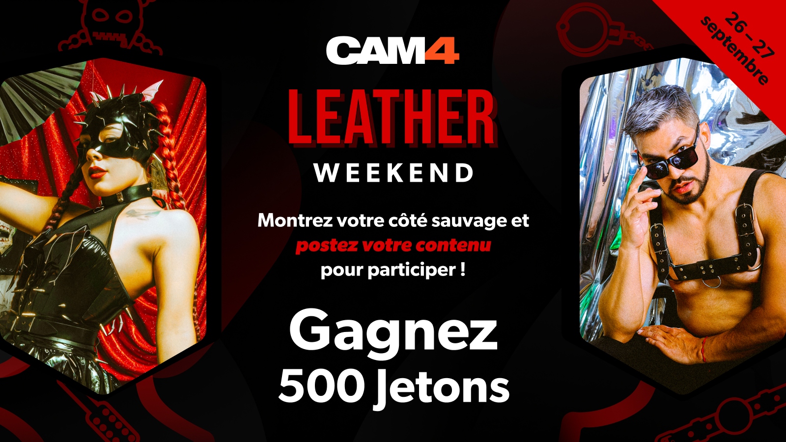 CAM4 Week-end Cuir - 26-27 Septembre