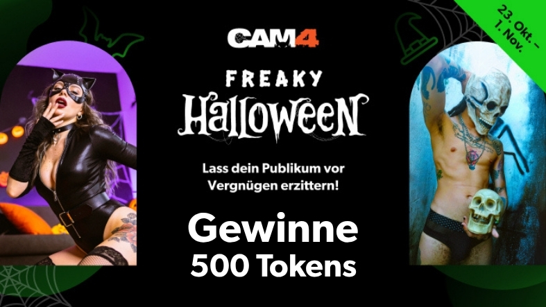 CAM4 Freaky Halloween Wettbewerb