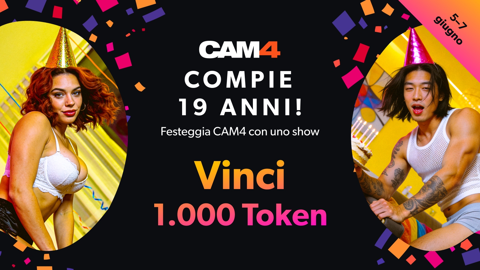CAM4 Birthday Bash ES