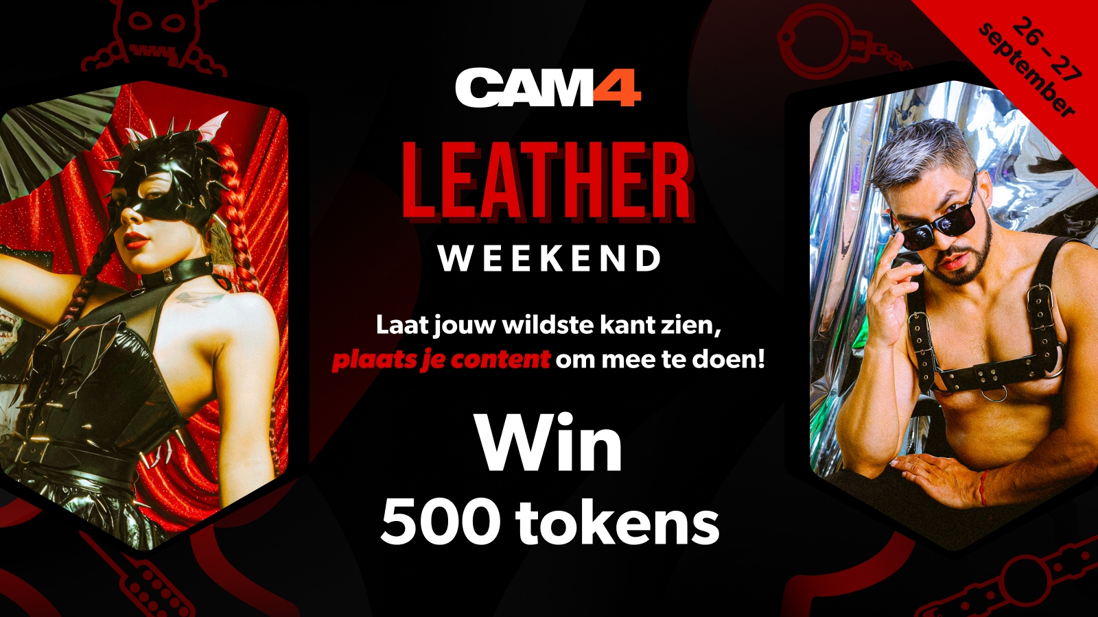 CAM4 Leather Weekend - 26-27 september