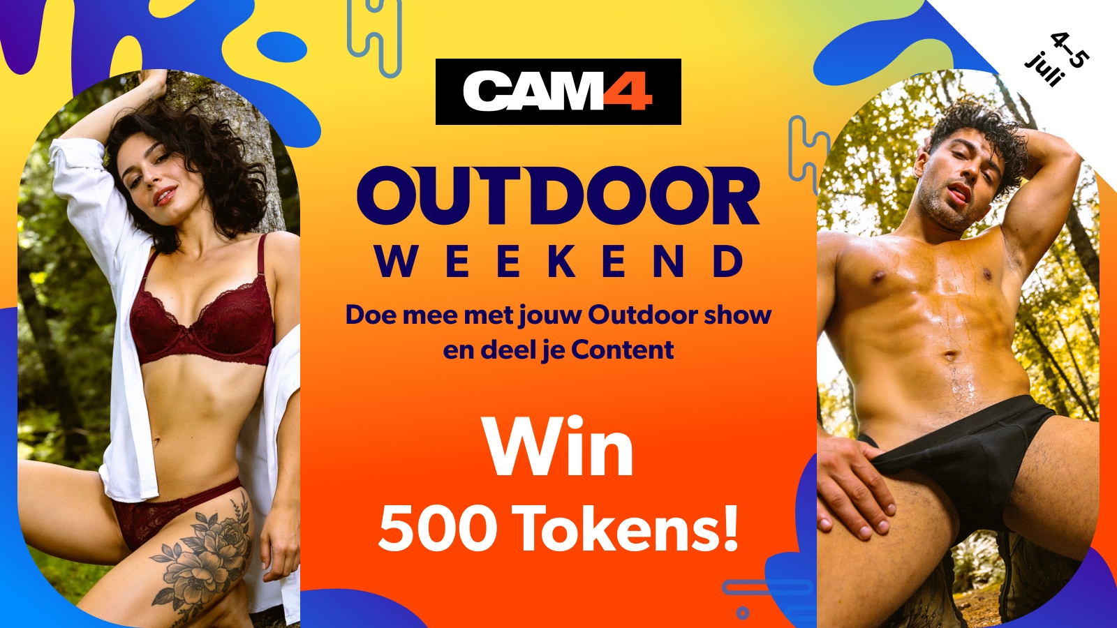 CAM4 Outdoor Thema Weekend