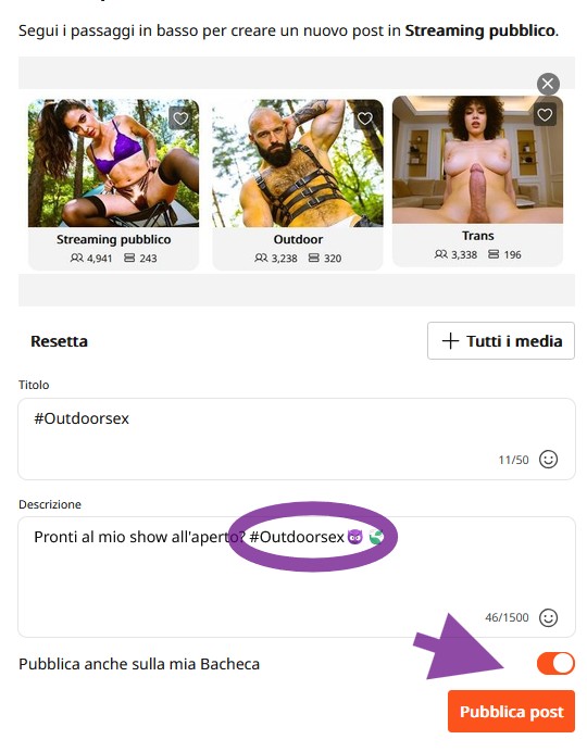 Pubblica Post